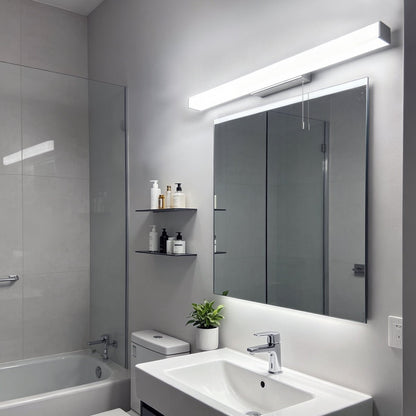 IP44 rated bathroom mirror light suitable for moisture-prone environments