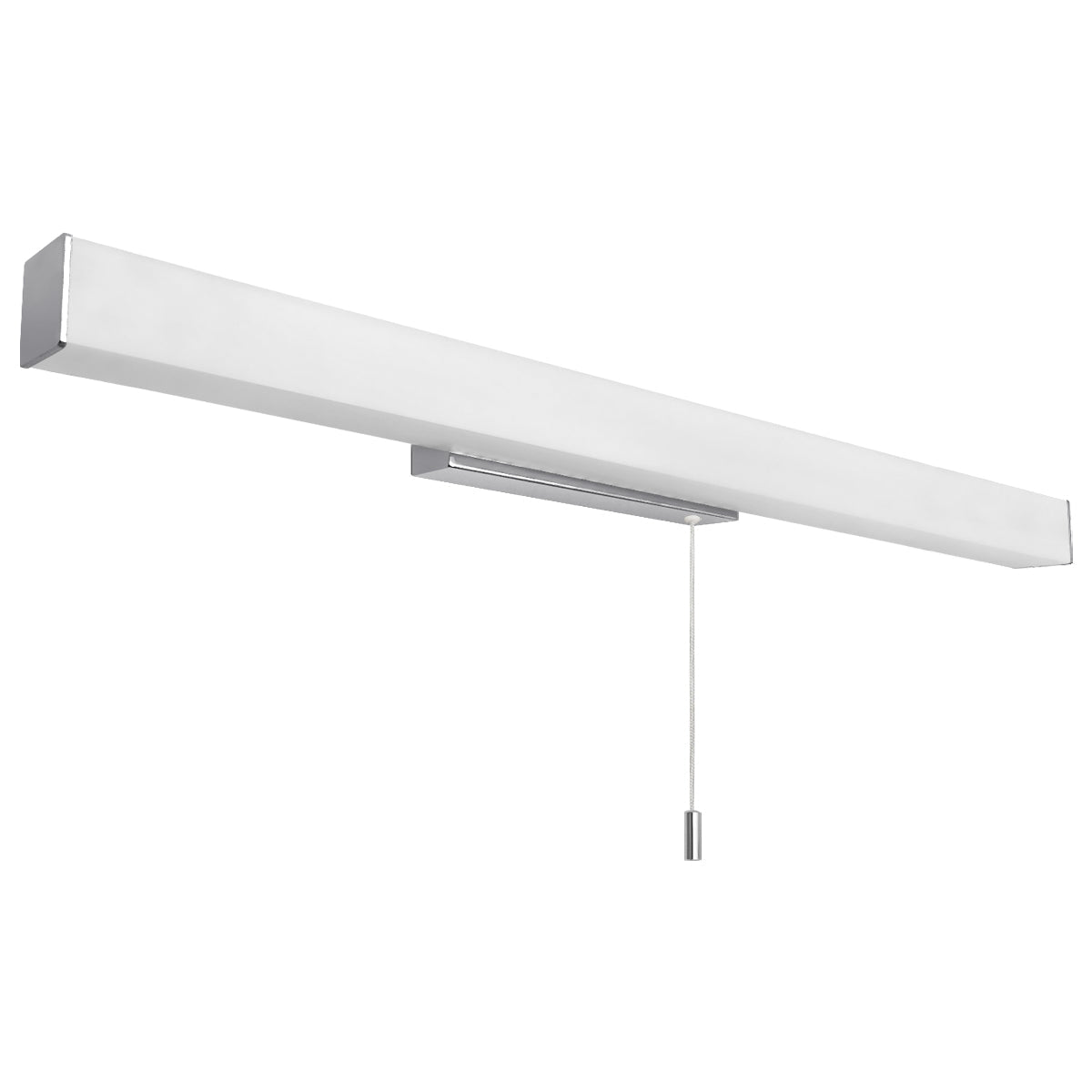 16W LED bathroom mirror wall light with pull cord, 6500K cool white and IP44 rating