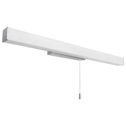 16W LED bathroom mirror wall light with pull cord, 6500K cool white and IP44 rating
