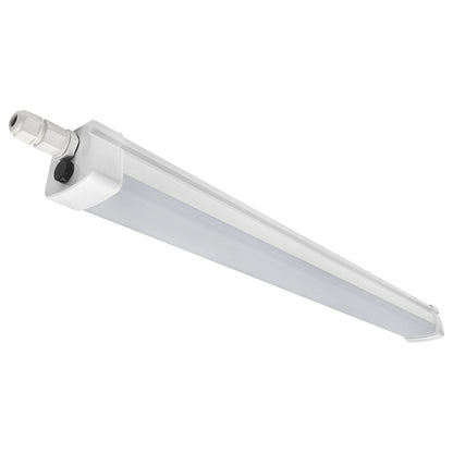18w 2ft Industrial LED Batten Tube Light IP Rated Cool White T8 Fluorescent Replacement - Energy Light Bulbs - Free delivery on all orders