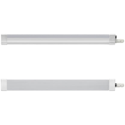 18w 2ft Industrial LED Batten Tube Light IP Rated Cool White T8 Fluorescent Replacement - Energy Light Bulbs - Free delivery on all orders