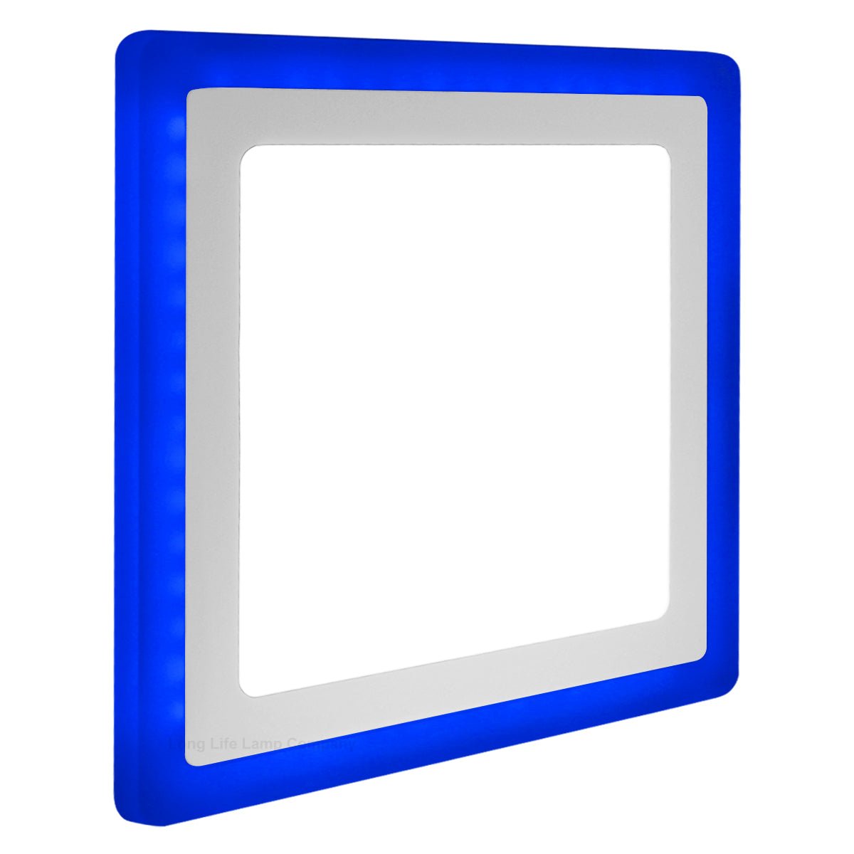 18w + 6w Square Recessed LED Ceiling Panel Light Dual Colour Cool White/Blue - Energy Light Bulbs - Free delivery on all orders