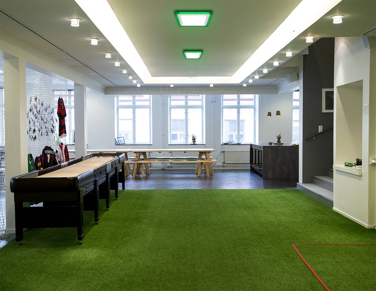 18w + 6w Square Recessed LED Ceiling Panel Light Dual Colour Cool White/Green - Energy Light Bulbs - Free delivery on all orders