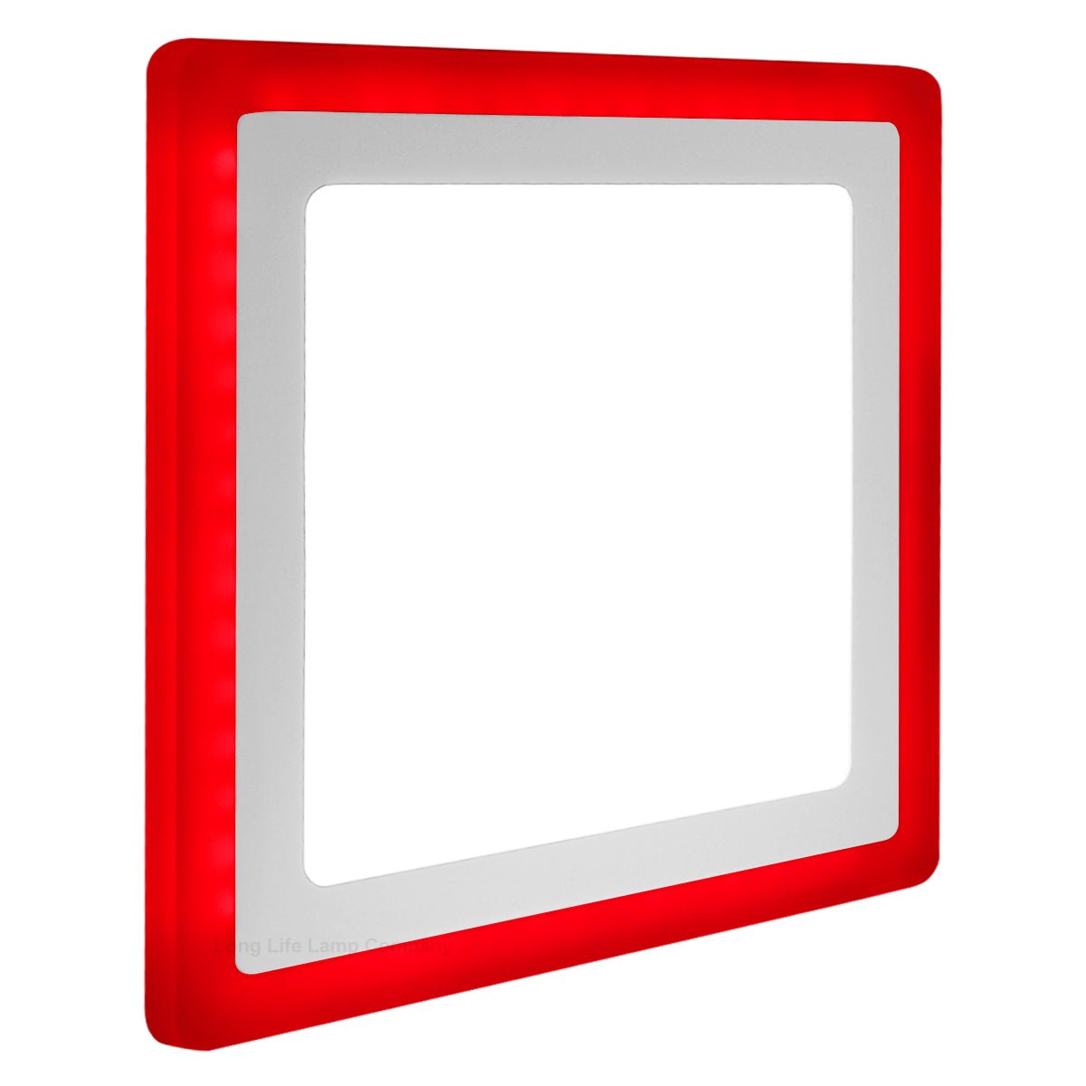 18w + 6w Square Recessed LED Ceiling Panel Light Dual Colour Cool White/Red - Energy Light Bulbs - Free delivery on all orders