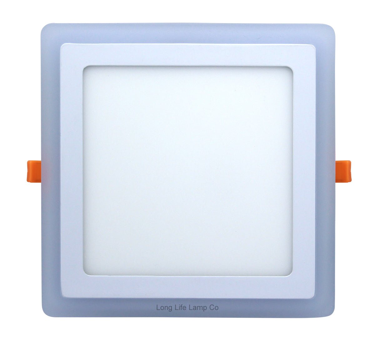 18w + 6w Square Recessed LED Ceiling Panel Light Dual Colour Cool White/Red - Energy Light Bulbs - Free delivery on all orders
