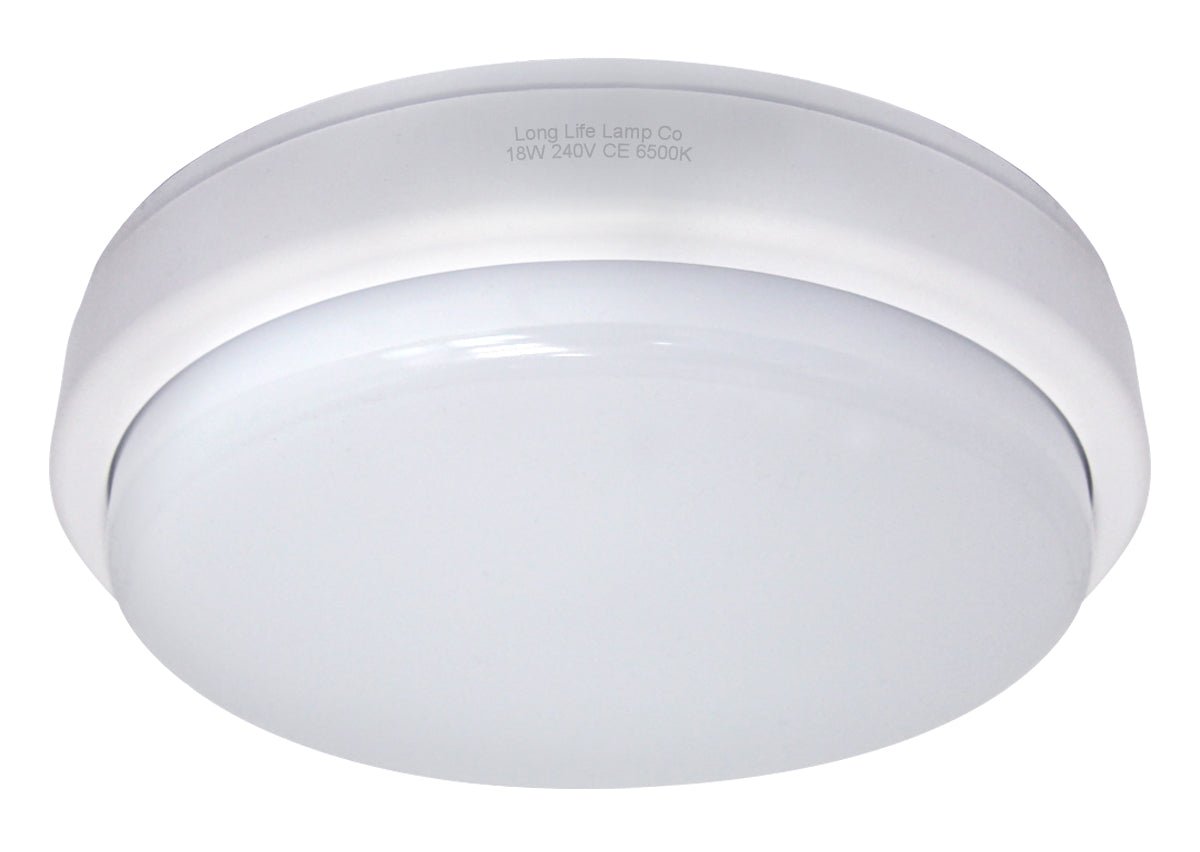 18w High Brightness Round LED Flush Mount Ceiling Light Ideal For Bathrooms, Bedrooms, Loftroom, Storeroom - Energy Light Bulbs - Free delivery on all orders
