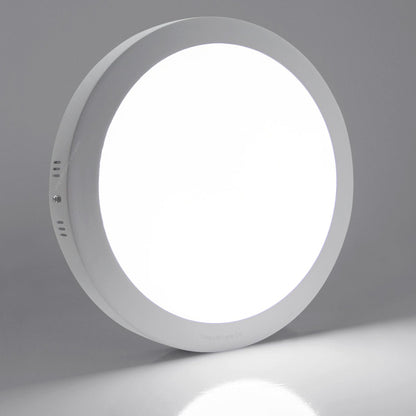 18w LED 6500K Round Surface Mount Ceiling Panel Cool White - Energy Light Bulbs - Free delivery on all orders