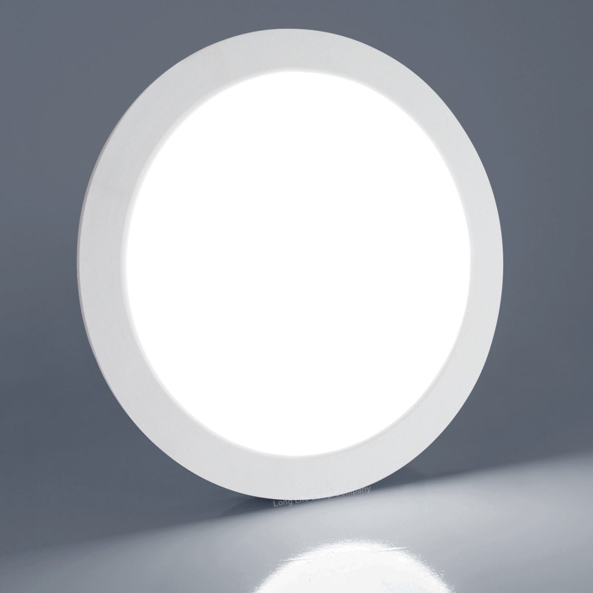 18W LED Back Lit Round Recessed Ceiling Panel Light Cool White 6500k - Energy Light Bulbs - Free delivery on all orders