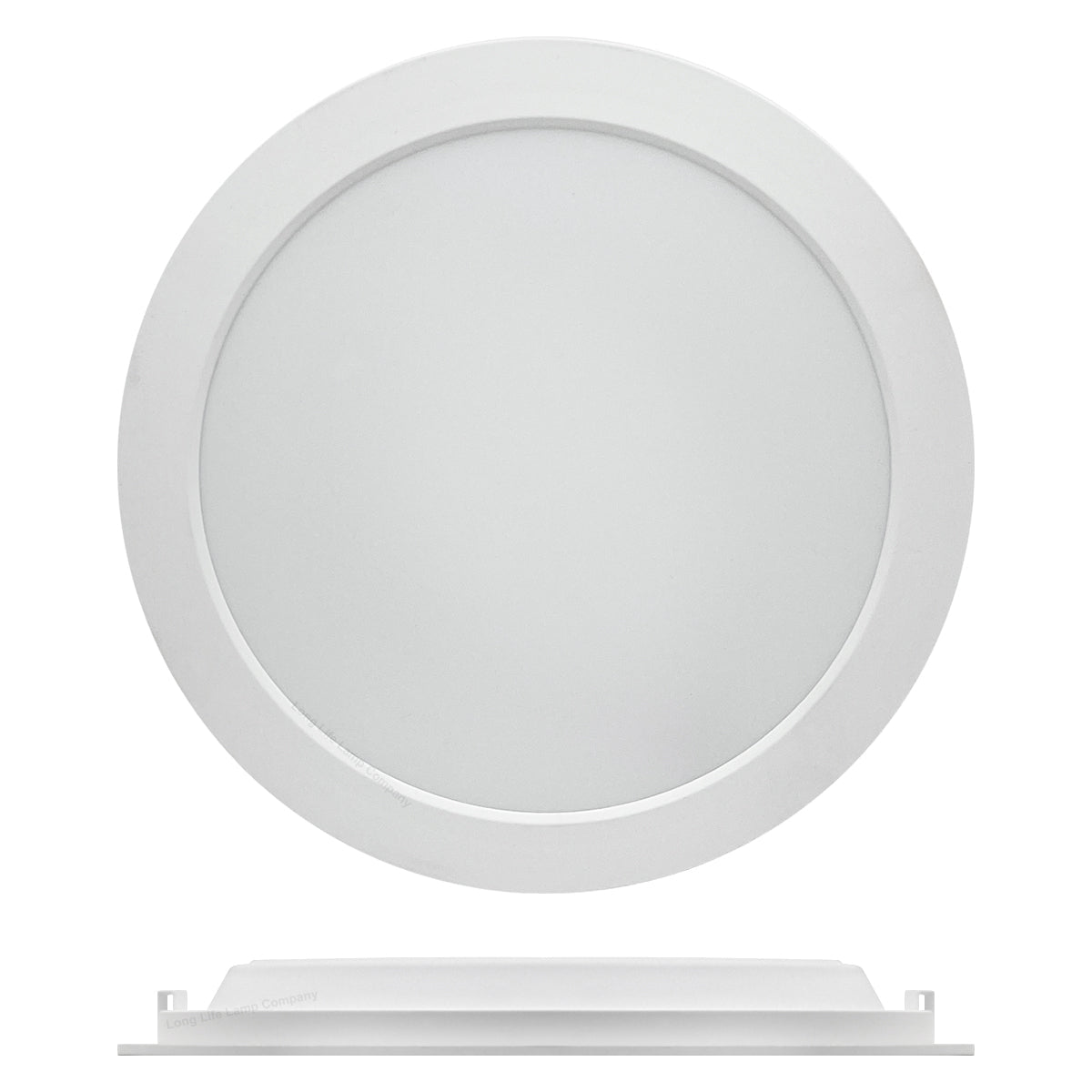 18W LED Back Lit Round Recessed Ceiling Panel Light Cool White 6500k - Energy Light Bulbs - Free delivery on all orders
