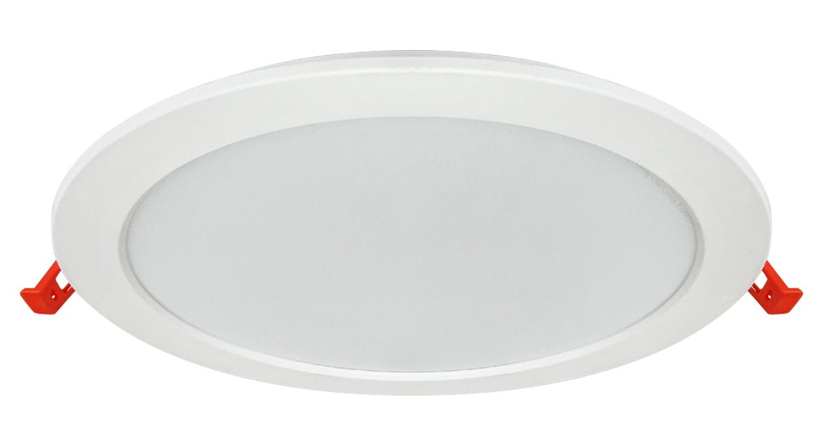 18W LED Back Lit Round Recessed Ceiling Panel Light Cool White 6500k - Energy Light Bulbs - Free delivery on all orders