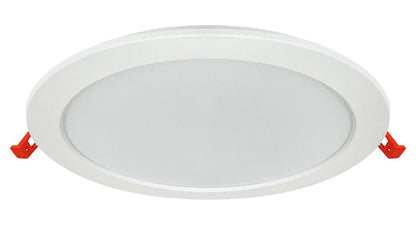 18W LED Back Lit Round Recessed Ceiling Panel Light Cool White 6500k - Energy Light Bulbs - Free delivery on all orders