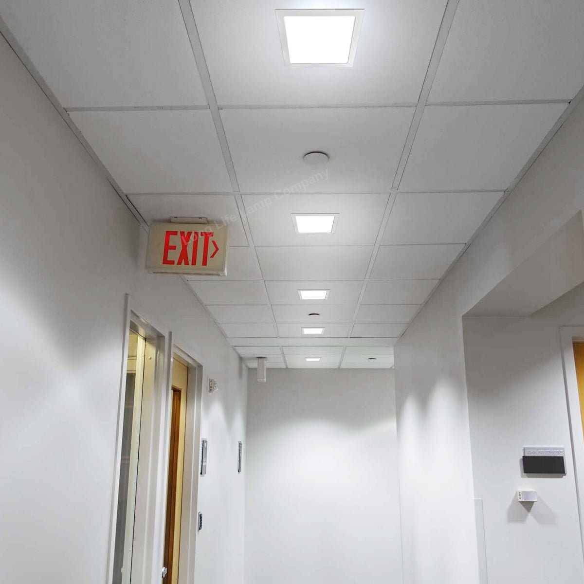 18W LED Back Lit Square Recessed Ceiling Panel Light Cool White 6500k 225 x 225 - Energy Light Bulbs - Free delivery on all orders