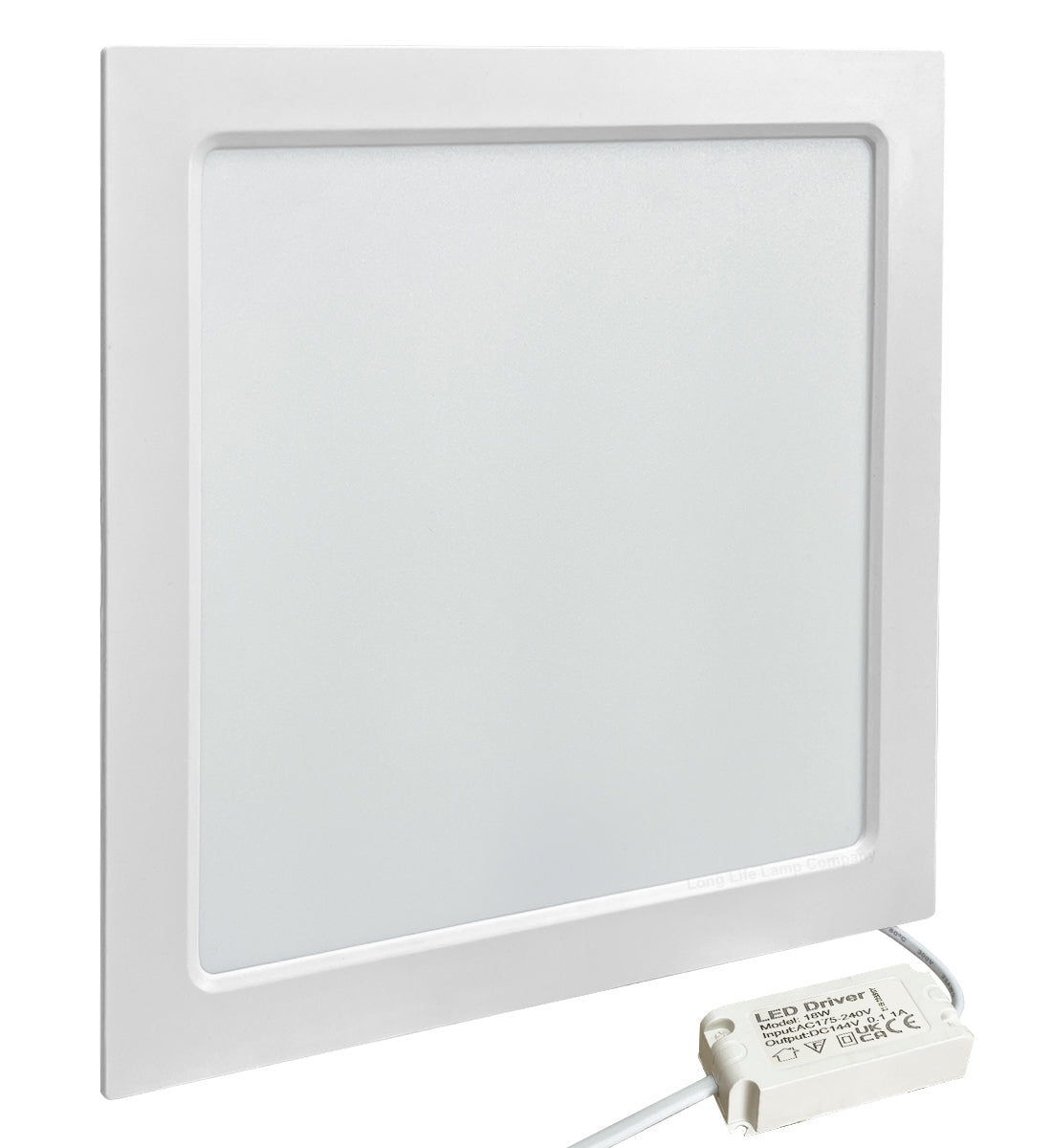 18W LED Back Lit Square Recessed Ceiling Panel Light Cool White 6500k 225 x 225 - Energy Light Bulbs - Free delivery on all orders