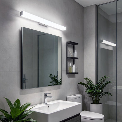 18W LED Mirror Wall Light IP44 6500K Cool White