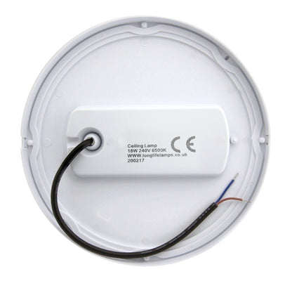 18w LED Bulkhead Ceiling Light Mounted Round Dome Cool White - Energy Light Bulbs - Free delivery on all orders
