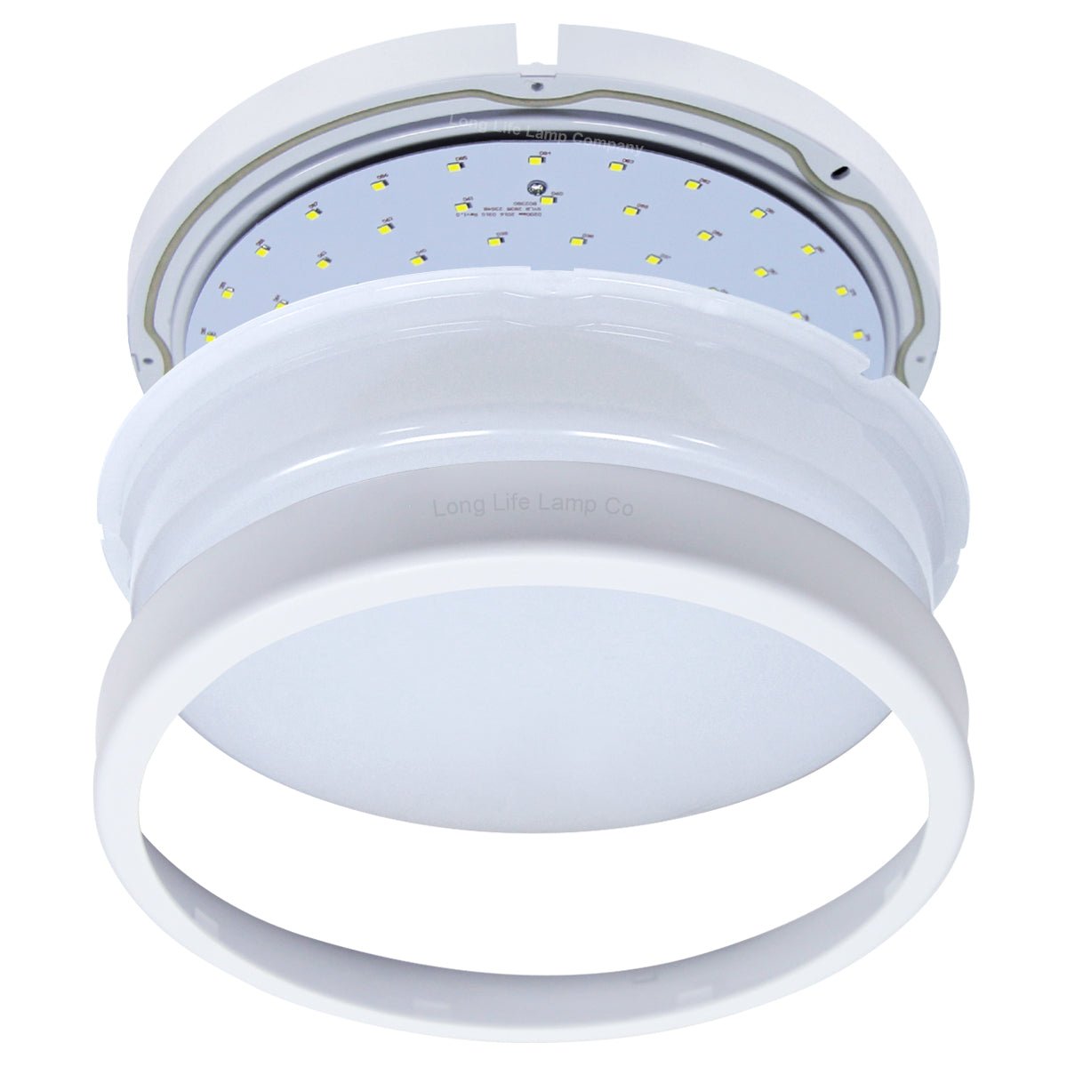 18w LED Bulkhead Ceiling Light Mounted Round Dome Cool White - Energy Light Bulbs - Free delivery on all orders