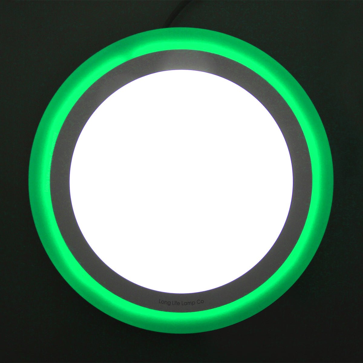 18w LED Ceiling Light Cool White with Green Ambient Ring Surface Mount - Energy Light Bulbs - Free delivery on all orders