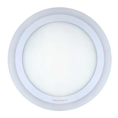 18w LED Ceiling Light Cool White with Red Ambient Ring Surface Mount - Energy Light Bulbs - Free delivery on all orders