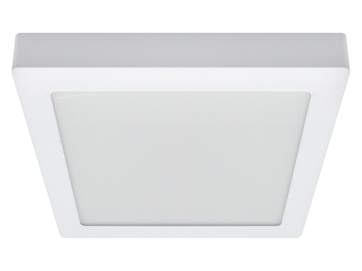 18w LED Cool White Square Surface Mount Ceiling Panel - Energy Light Bulbs - Free delivery on all orders