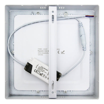 18w LED Cool White Square Surface Mount Ceiling Panel - Energy Light Bulbs - Free delivery on all orders