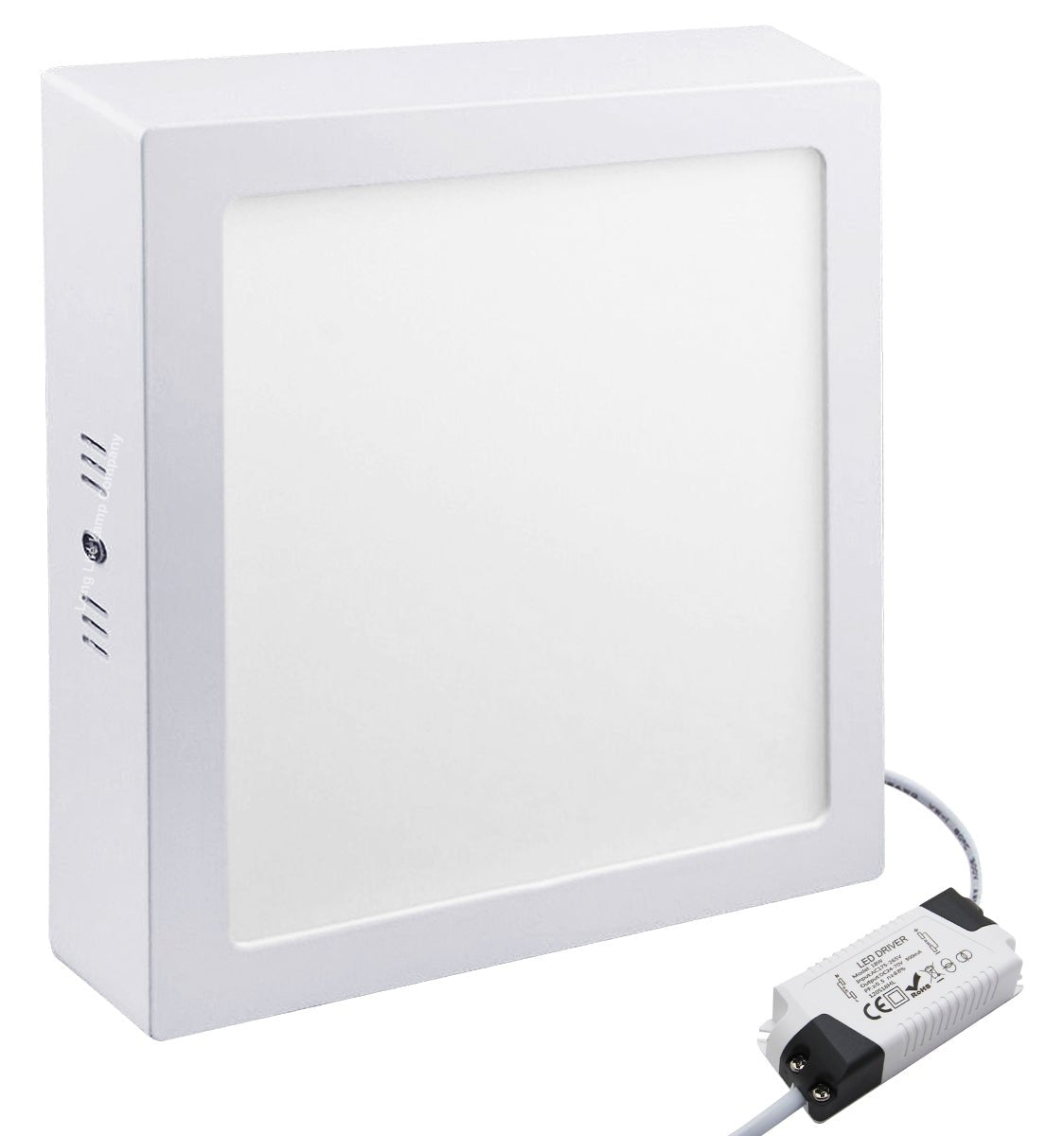 18w LED Cool White Square Surface Mount Ceiling Panel - Energy Light Bulbs - Free delivery on all orders