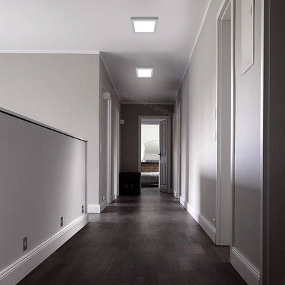 18w LED Cool White Square Surface Mount Ceiling Panel - Energy Light Bulbs - Free delivery on all orders
