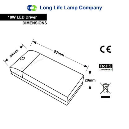 18w LED Driver Transformer - Energy Light Bulbs - Free delivery on all orders
