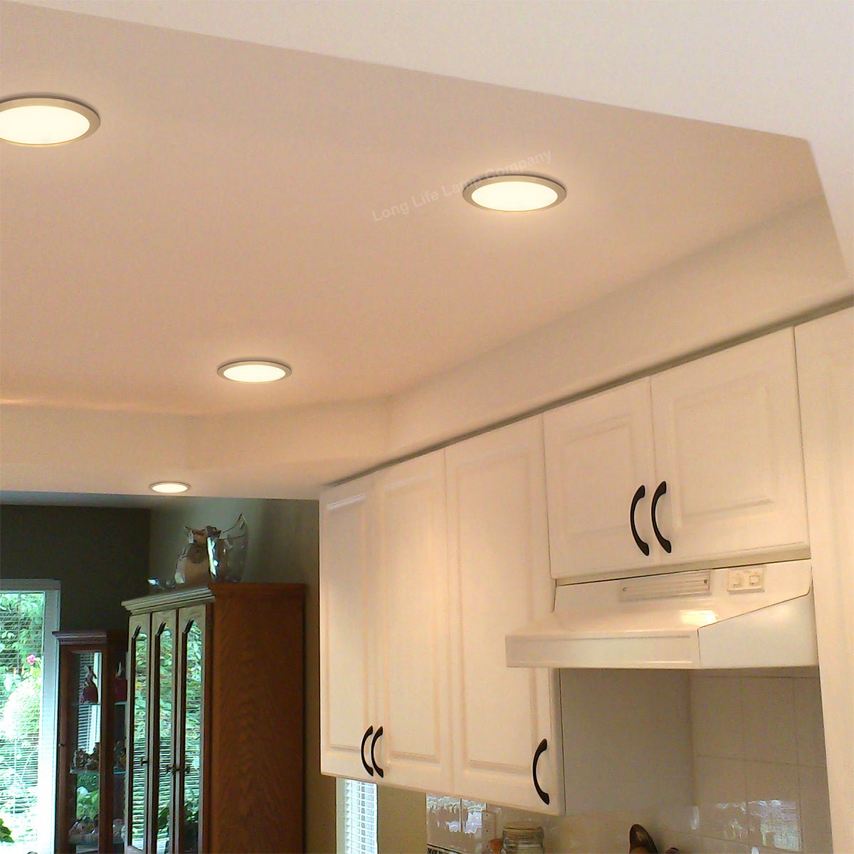 18w LED Round Recessed Ceiling Flat Panel Down Light Ultra Slim 3500K Warm White - Energy Light Bulbs - Free delivery on all orders