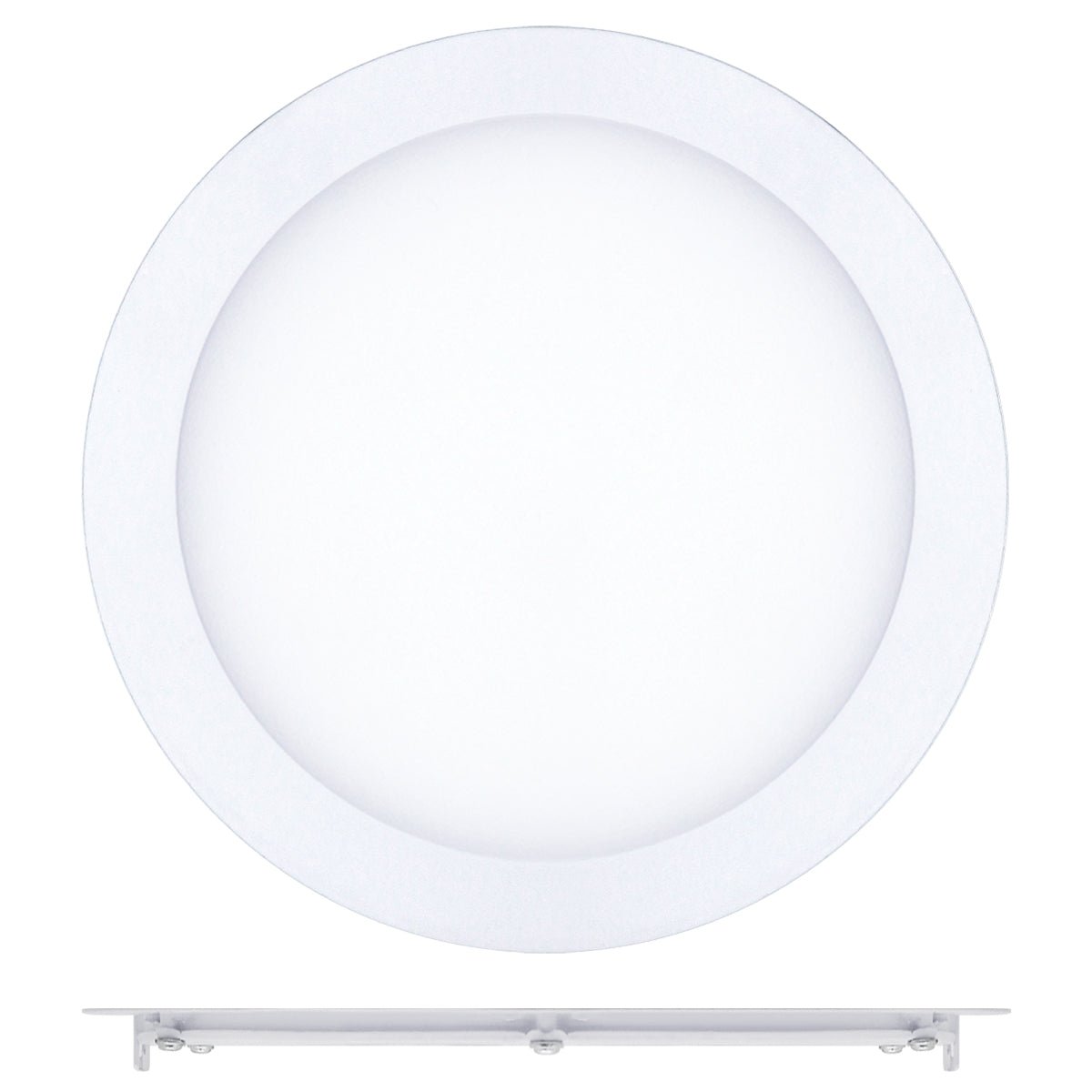 18w LED Round Recessed Ceiling Panel Light Ultra Slim Cool White 6500K - Energy Light Bulbs - Free delivery on all orders