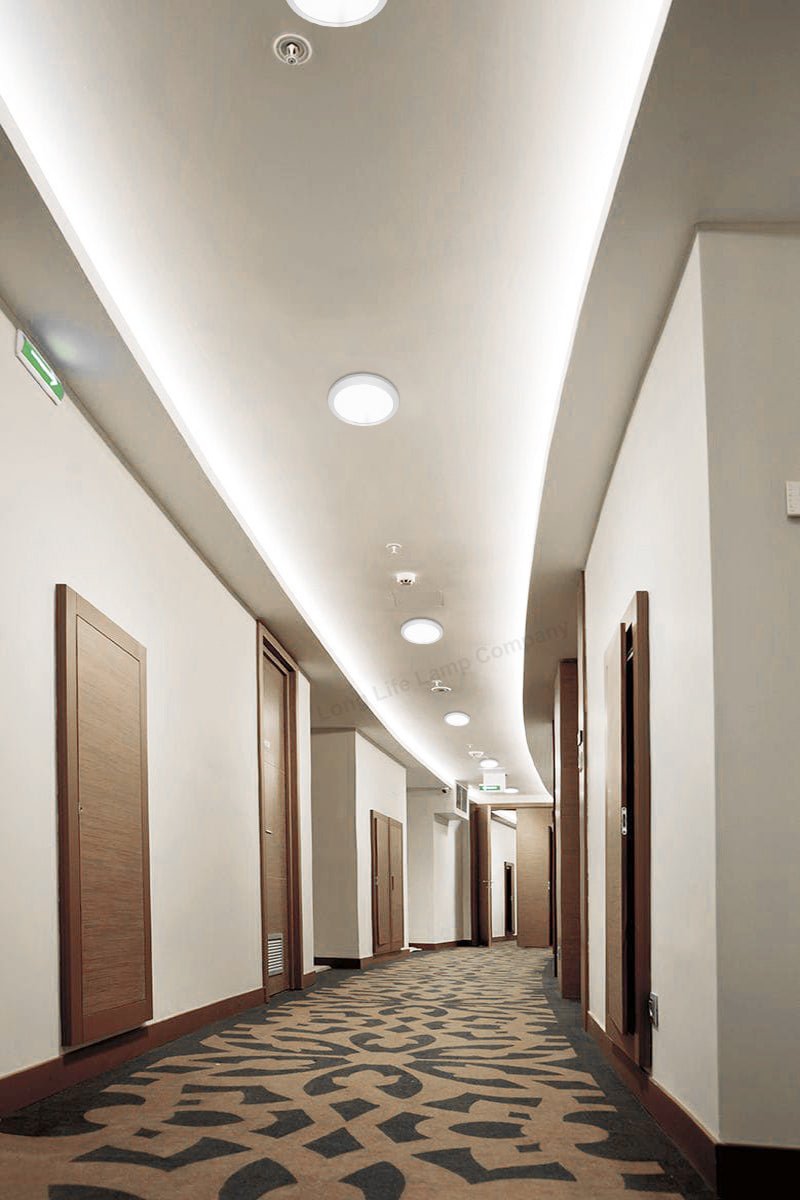 18w LED Round Recessed Ceiling Panel Light Ultra Slim Cool White 6500K - Energy Light Bulbs - Free delivery on all orders