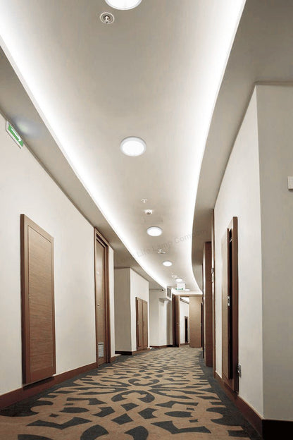 18w LED Round Recessed Ceiling Panel Light Ultra Slim Cool White 6500K - Energy Light Bulbs - Free delivery on all orders