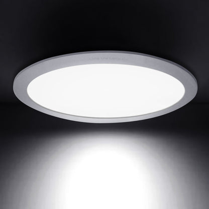18w LED Round Recessed Ceiling Panel Light Ultra Slim Cool White 6500K - Energy Light Bulbs - Free delivery on all orders