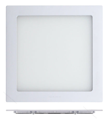 18w LED Square Recessed Ceiling Flat Panel Warm White 2700K - Energy Light Bulbs - Free delivery on all orders