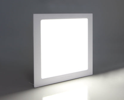 18w LED Square Recessed Ceiling Panel Cool White 6500K - Energy Light Bulbs - Free delivery on all orders