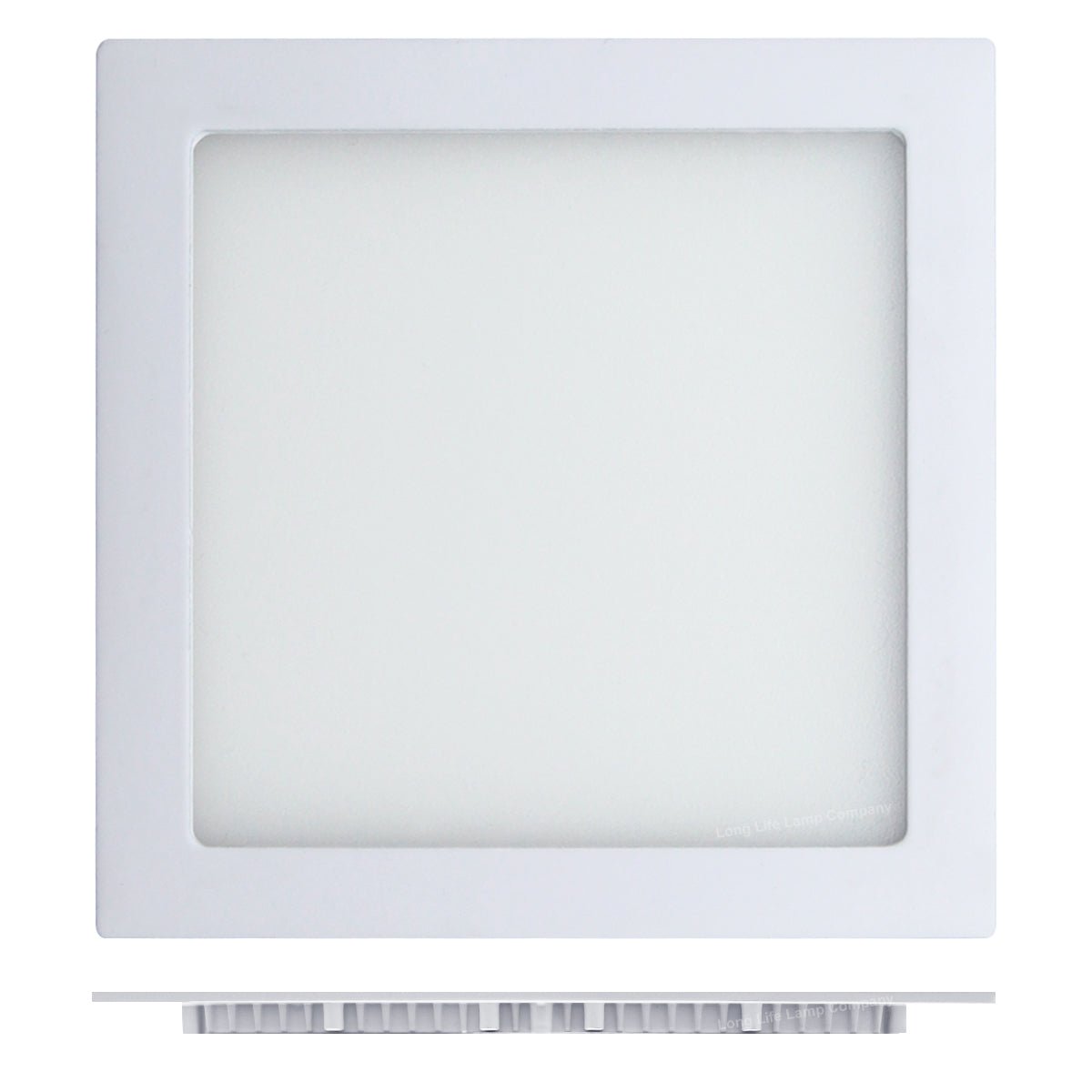 18w LED Square Recessed Ceiling Panel Cool White 6500K - Energy Light Bulbs - Free delivery on all orders