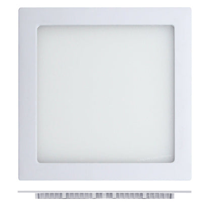 18w LED Square Recessed Ceiling Panel Cool White 6500K - Energy Light Bulbs - Free delivery on all orders