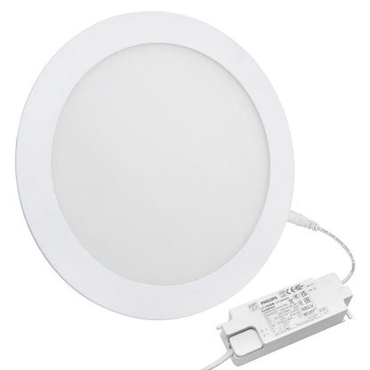 18w Recessed LED Round Panel Light 6500K Continuous Running Hours Philips Driver - Energy Light Bulbs - Free delivery on all orders