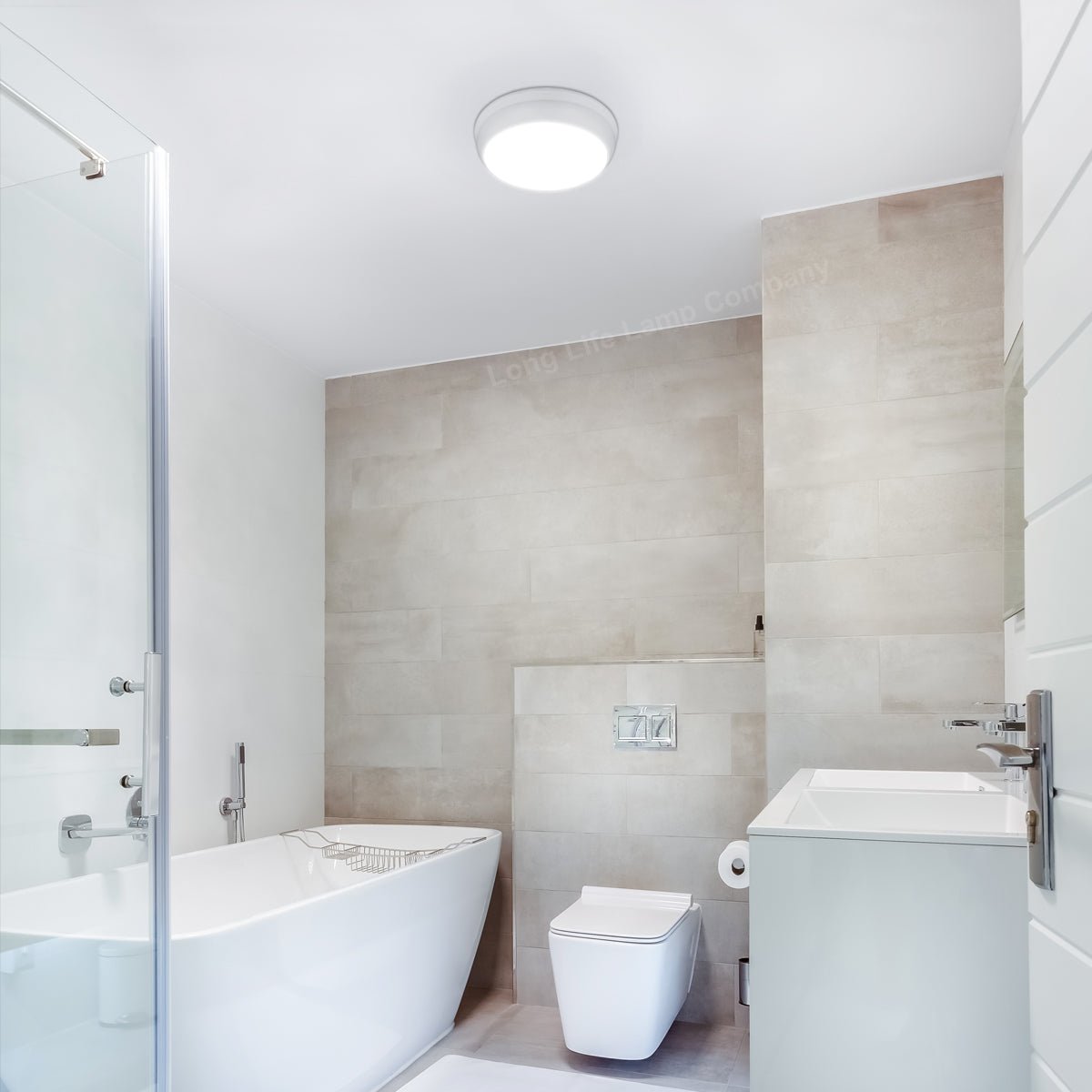 18w Round LED Ceiling Light Flush Mount IP54 6500K - Energy Light Bulbs - Free delivery on all orders