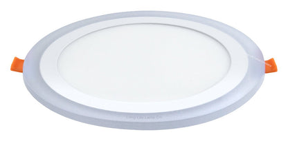 18w Round LED Ceiling Light Panel Cool White with 6w RGB Colour Changing Ambient Ring Remote Controlled - Energy Light Bulbs - Free delivery on all orders