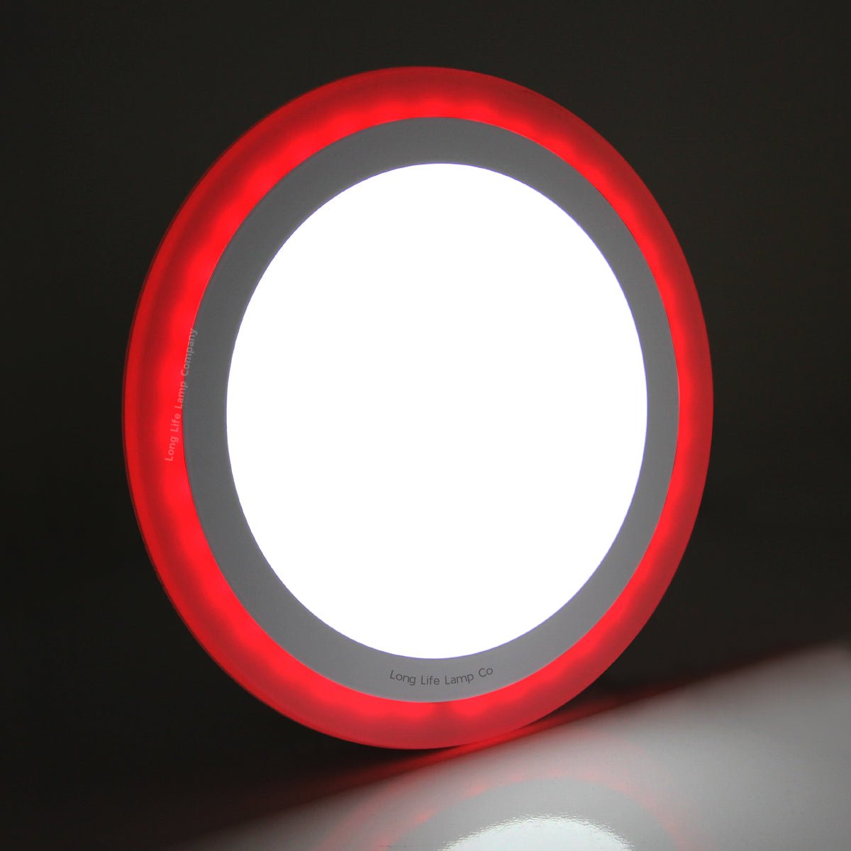 18w Round LED Ceiling Light Panel Cool White with 6w RGB Colour Changing Ambient Ring Remote Controlled - Energy Light Bulbs - Free delivery on all orders