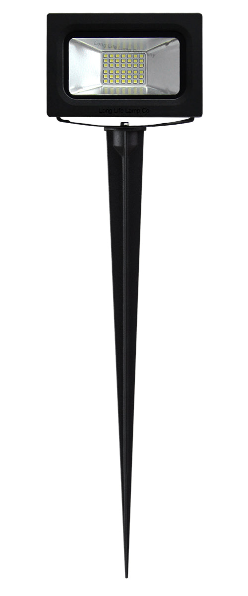 50w LED Ground Mount Flood light Spike Cool White 450mm Long Stake