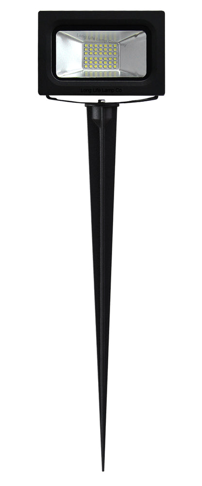 50w LED Ground Mount Flood light Spike Cool White 450mm Long Stake