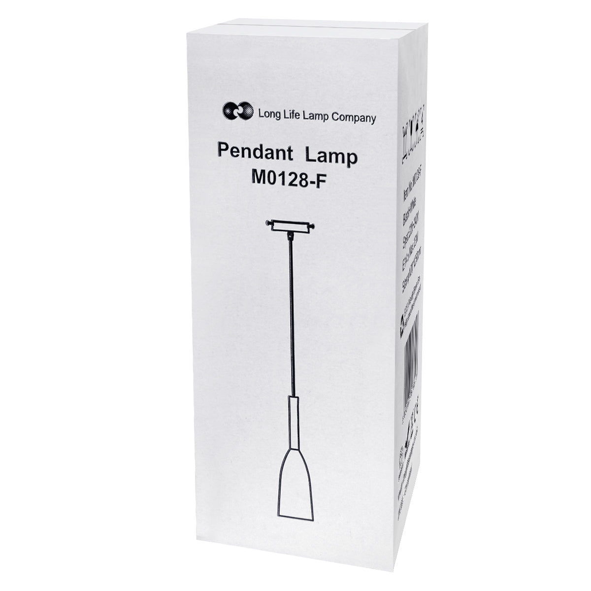 Modern Scone Ceiling Pendant Light Black Metal Slim Lampshade Contemporary M0128 with 7w E14 Candle CW - Free delivery on all orders