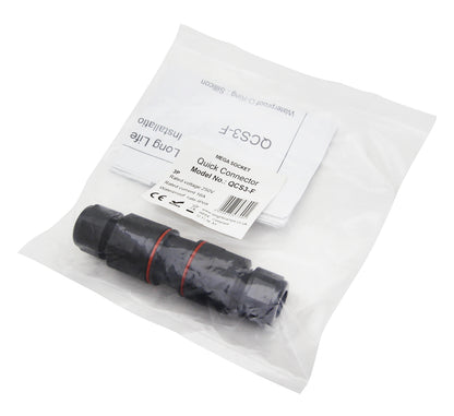 Waterproof IP68 16A Quick Connector 3 Terminal 2P L E N - Free delivery on all orders
