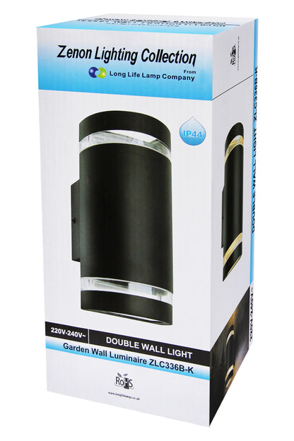 Modern Outdoor Double Wall Light