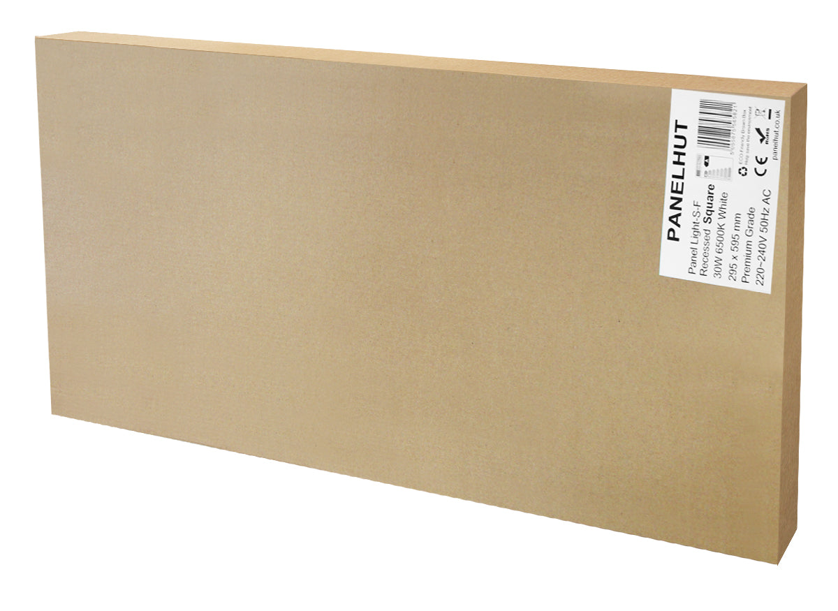 30w LED Panel 300 x 600 Ceiling Light Cool White 6500K Recessed - Free delivery on all orders