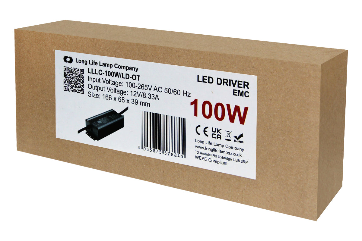 LED Driver 12v Output Low Voltage IP67 Waterproof Transformer 100W