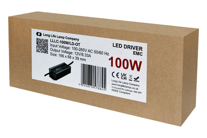 LED Driver 12v Output Low Voltage IP67 Waterproof Transformer 100W