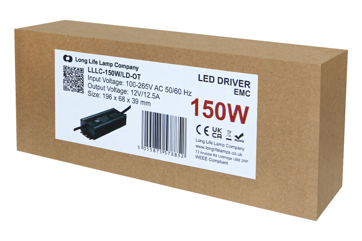 LED Driver 12v Output Low Voltage IP67 Waterproof Transformer 150W