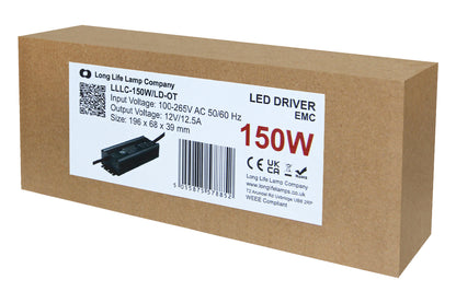 LED Driver 12v Output Low Voltage IP67 Waterproof Transformer 150W